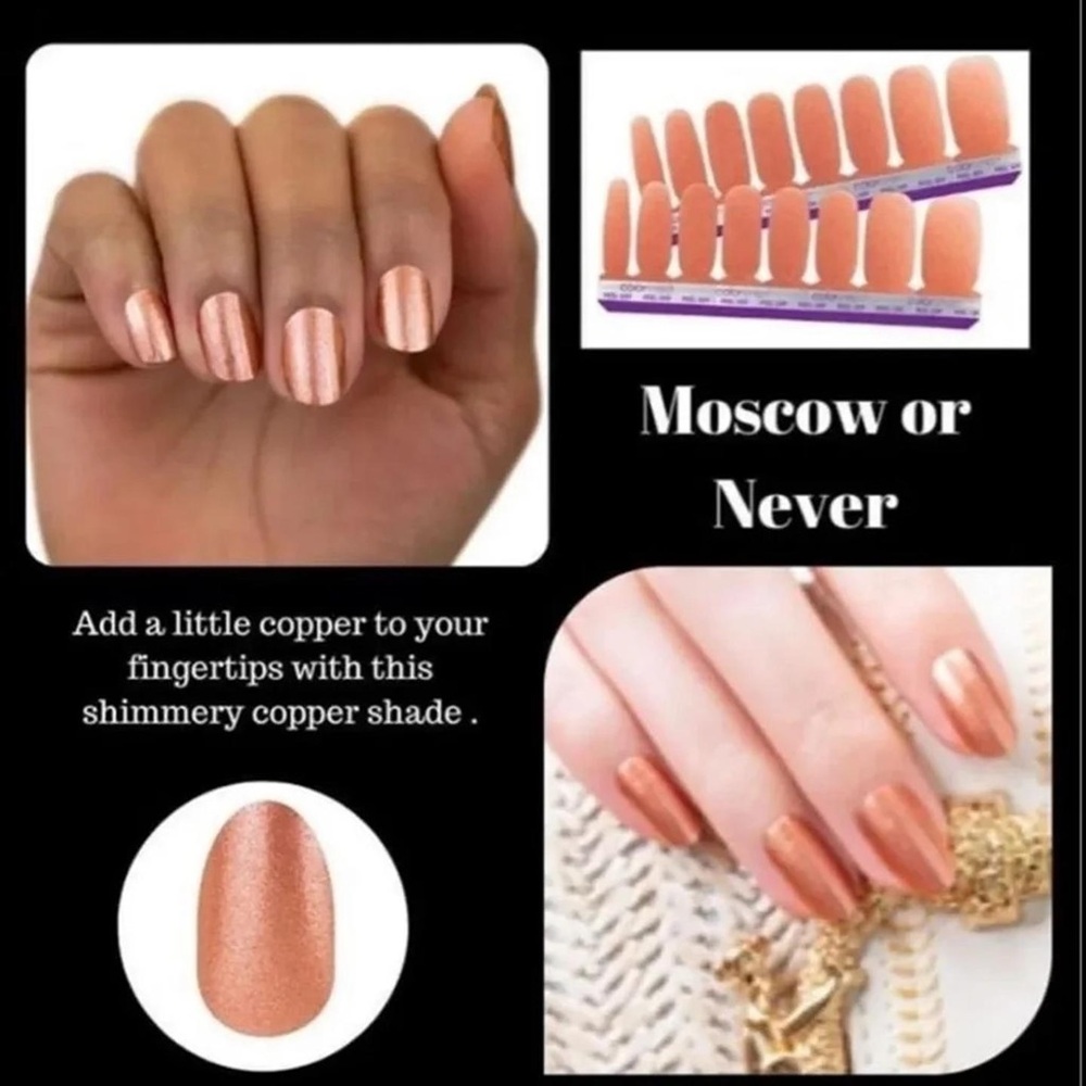 Color Street Nail Polish Strips: Moscow or Never